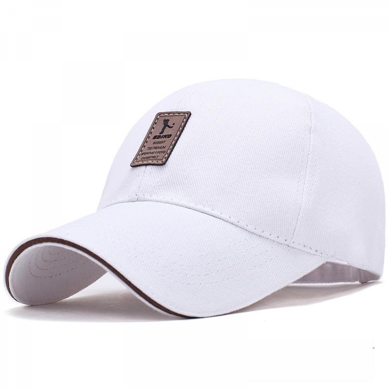 Mũ Bóng Chày Nam, Phong Cách Hàn Quốc Mới, Mũ Lưỡi Trai Logo Giữa, Unisex, Thích Hợp Cho Mùa Xuân Và Mùa Thu, Mũ Chống Nắng Giải Trí Ngoài Trời. Hat Nón 3