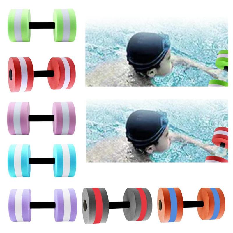 Aquatic Dumbbell EVA Water Floating Dumbbells Aquatic Barbell Float Hand Bar 1
