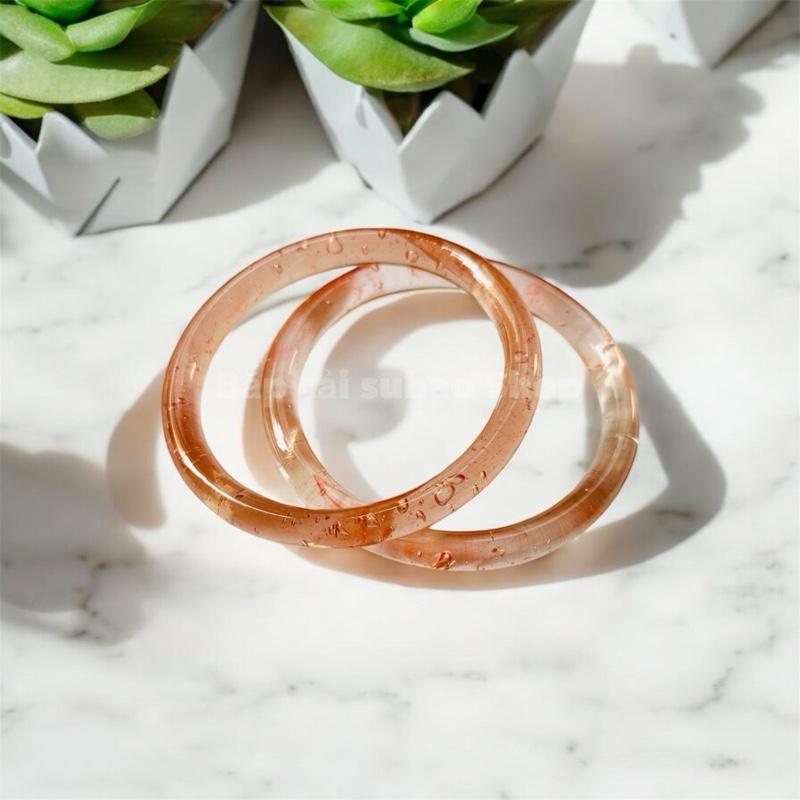 Product Introduction of [ Hàng mới về ] Vòng tay nữ trong suốt , vòng đá nhiều màu xinh xắn ( Tặng kèm hộp ) 8
