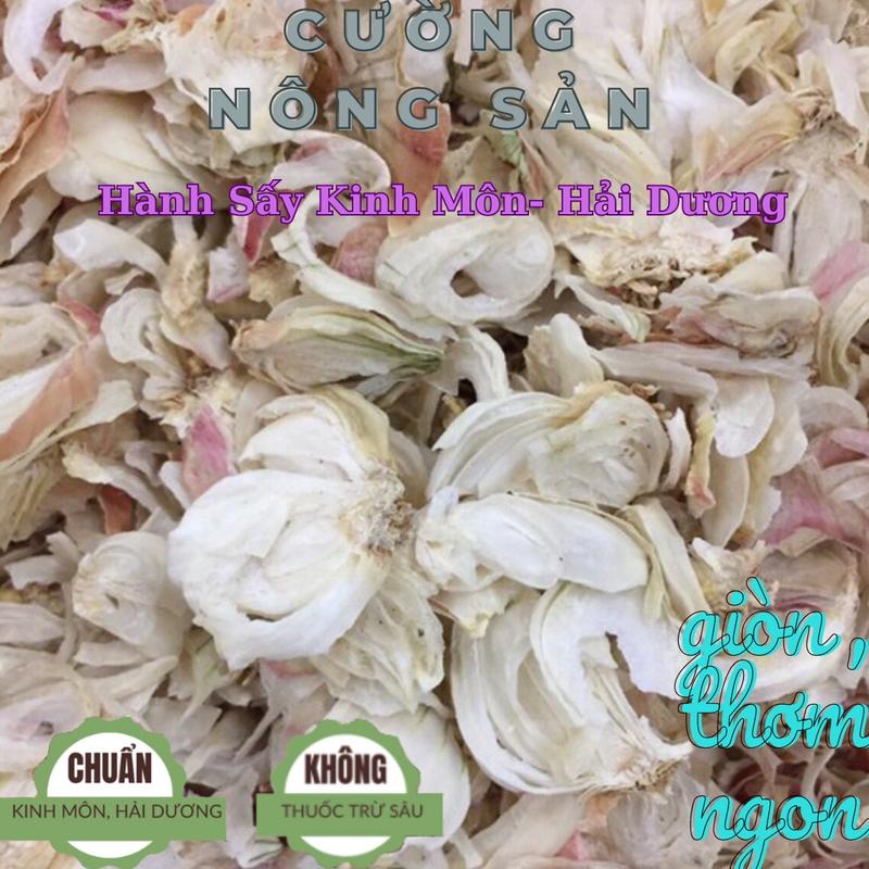 0.5kg Hành sấy Kinh Môn Hải Dương thơm ngon Snack 1