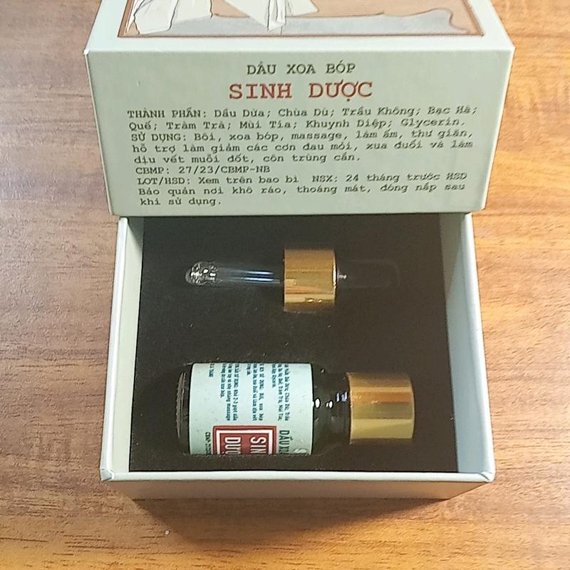 Dầu xoa bóp Sinh dược( tinh dầu xoa bóp) 2