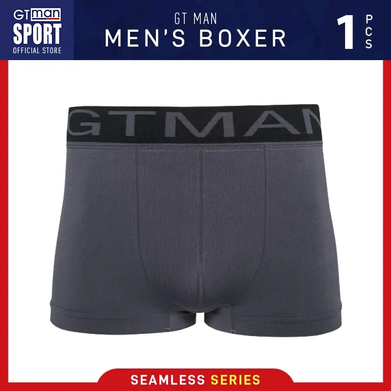 Boxer Celana Dalam Pria Gtman A06 Seamless Anti Nyelip Celana Dalam Pria Lembut 4