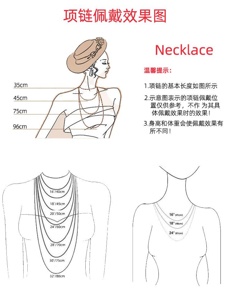 Product Introduction of INS Stainless Steel 26 Beaded Letter-Printing Necklace Female 18K European and American round Simple English Titanium Steel Pendant Jewelry 17