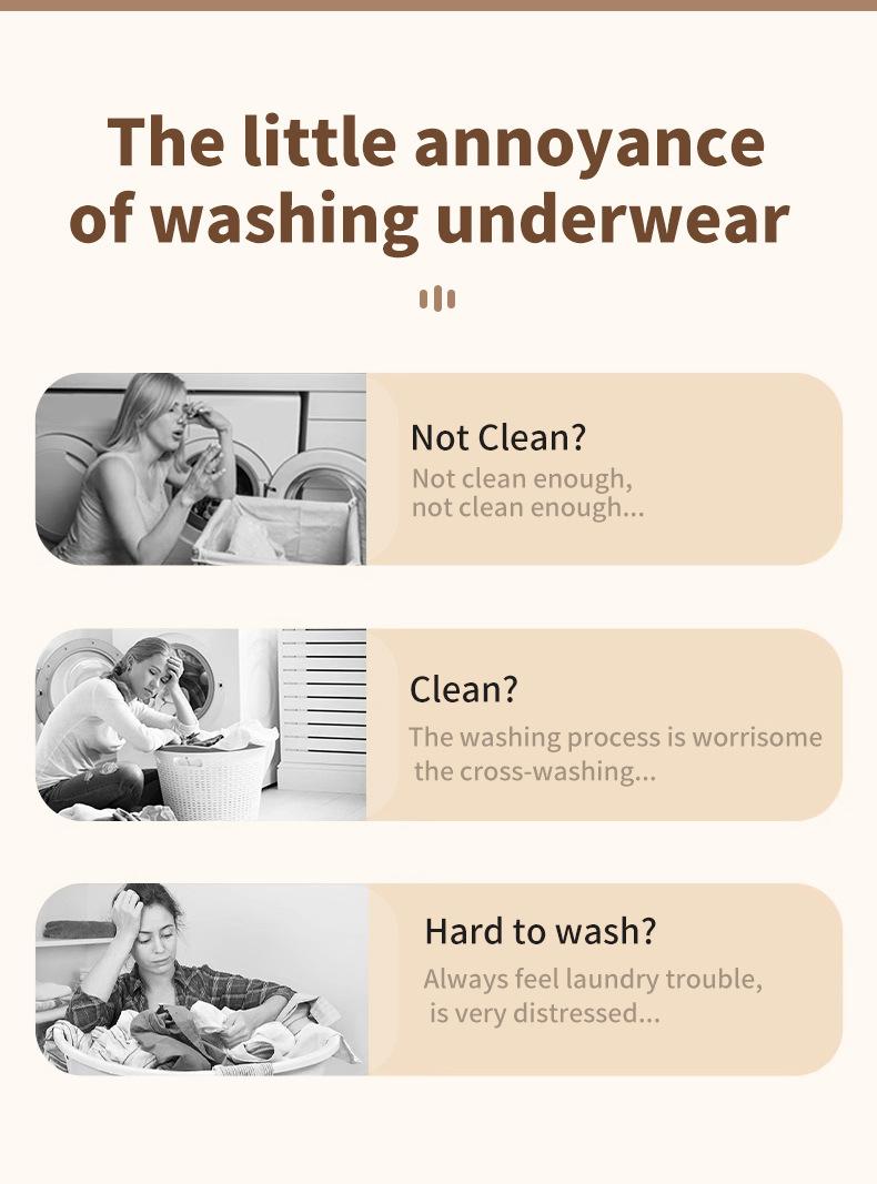 Product Introduction of Baby Mini Washing Machine Ultra-Clean Washing Machine Small Pulsator for Rental Home Large Capacity Wash and Dry Combo 3