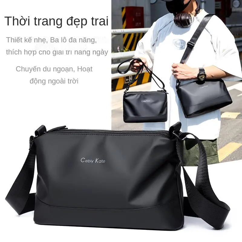 Túi Đeo Vai, Xu Hướng Thời Trang Mới, Thiết Kế Đơn Giản Và Dễ Phối Đồ, Phong Cách Thường Ngày túi Messenger Dành Cho Nam Giới, Cầm Tay, Độc Đáo, Không Thấm Nước, Ba Lô