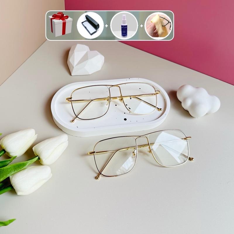 Kính mắt MPB Gọng Vàng có thể cắt cận Mắt Kính Titan Pin