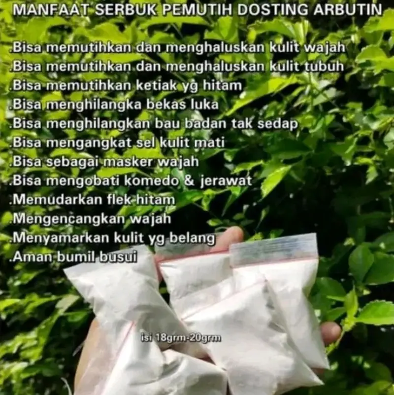 Bibit pemutih dosting