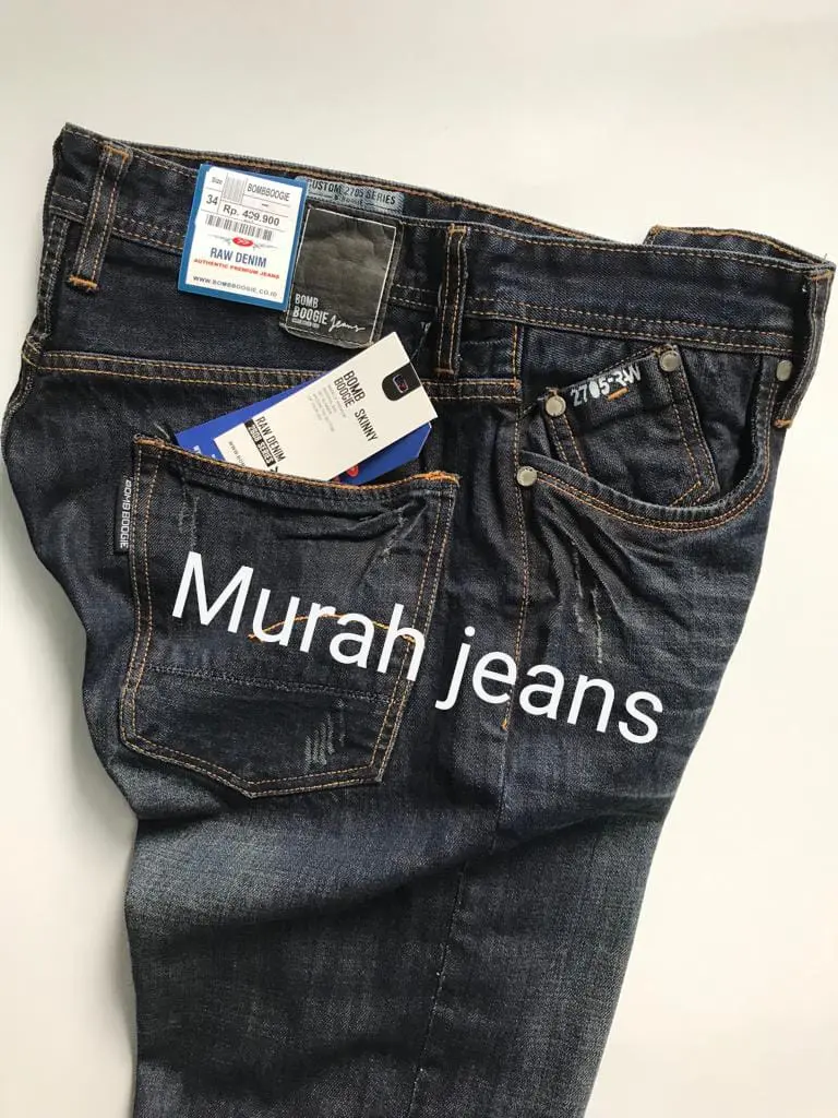 READY !!!/Celana panjang bombogie original/celana panjang bombogie pria dewasa/celana panjang bombogie pria original asli/celana panjang bombogi/celana panjang bombogie distro terbaru/celana panjang pria dewasa Celana Jeans Keren Cowok Hitam