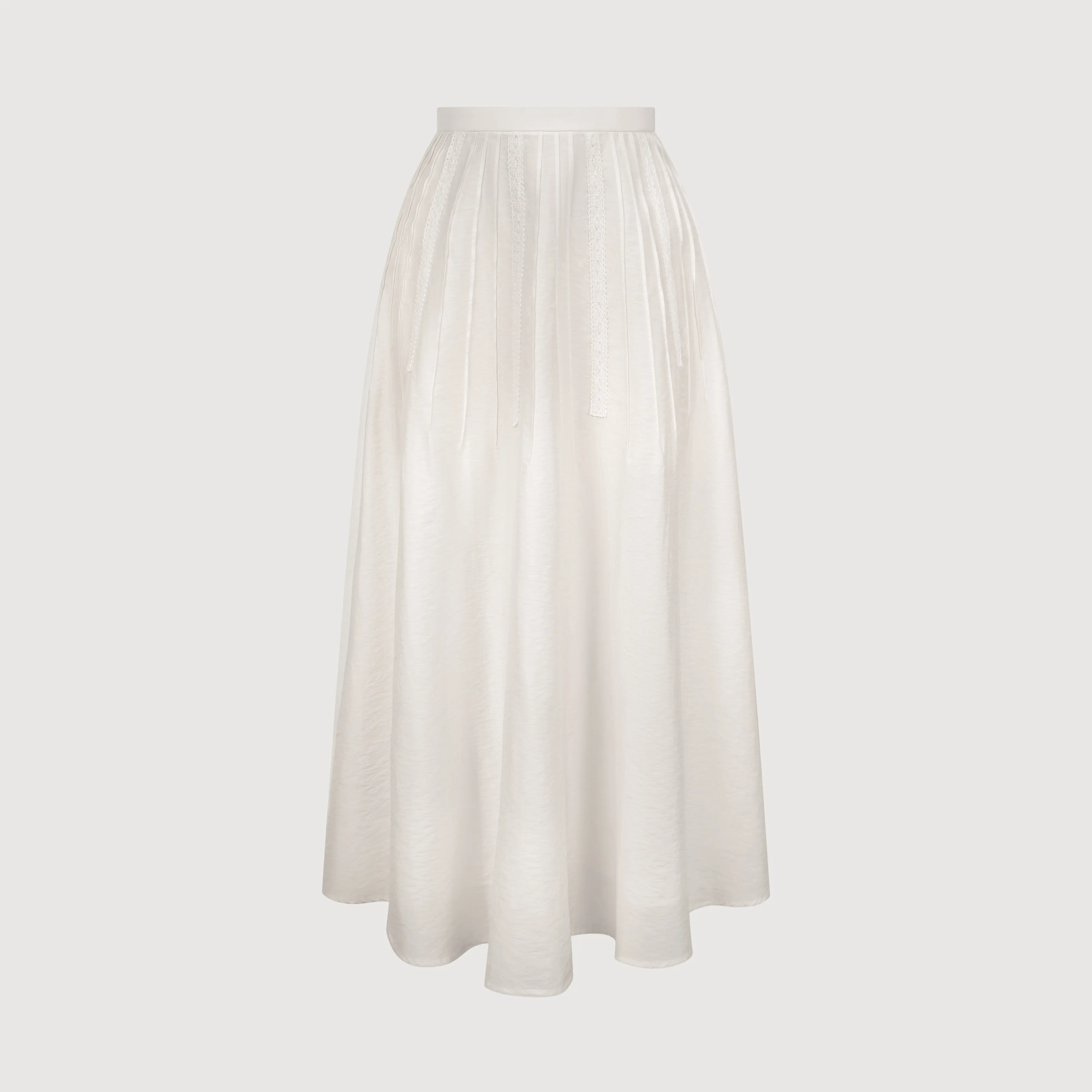 MAVEN - Chân váy trắng phối ren Yuri Skirt