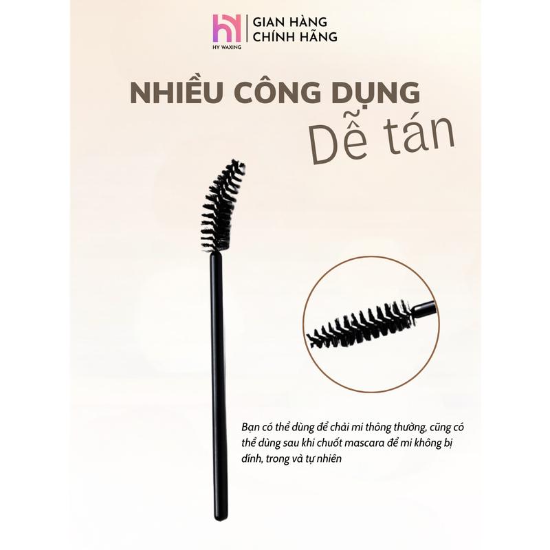 Cọ Mascara chuốt lông mày chuốt mi ngắn Lông Mày Trang Điểm Làm Đẹp HY WAXING CI-141 6