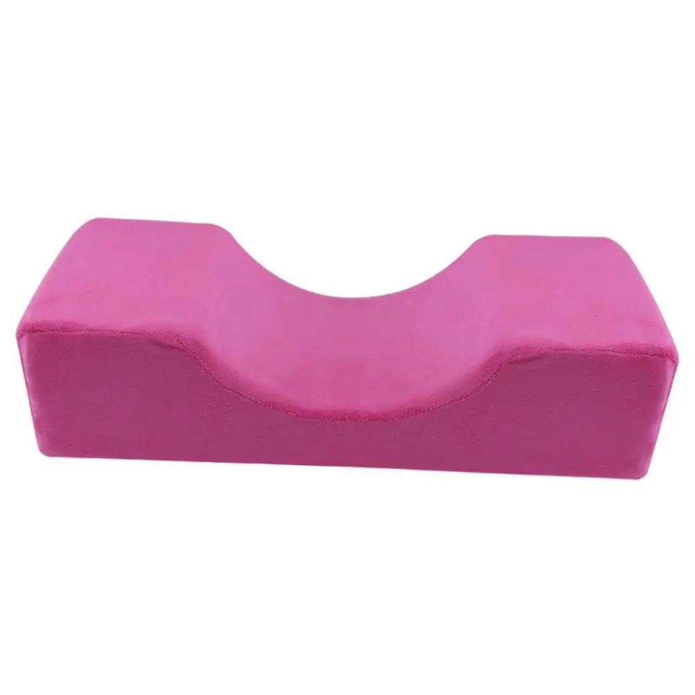 Eyelash Extension Pillow Grafting Lash Comfort Sleeping Neck Support Organizer Eyebrow Trimming with Pocket Neck Pillow for Beauty Makeup