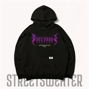 STREES Sweater Hoodie AngelSft Pria Keren Berbahan Kain Fleece Lembut Nyaman Size M-XXL Tangan Panjang Distro Santai Lokal