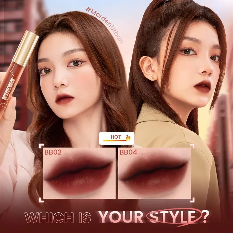 Son Lì Focallure Dưỡng Ẩm Lâu Trôi Mềm Mịn Như Nhung Trọng Lượng 2.8g Nữ Cosmetic Mỹ Phẩm Son Kem 6