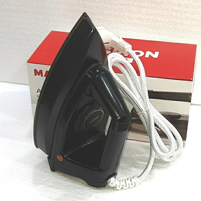 [AFF1] Maspion Setrika EX-1000 Original Setrika Listrik 350 Watt Hemat Listrik Cepat Panas Alas Anti Lengket Thermostat Thermofuse Lampu Indikator Pengatur Suhu Body Ringan Setrika Kering Pakaian Rumah Tangga Garansi Resmi SNI 1 Tahun Ori Bergaransi