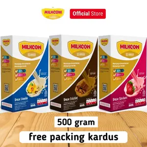 [Twin Pack] MILKCOW 2 x 500 GRAM SUSU SAPI 100% AMPUH PENGGEMUK BADAN SUSU PENAMBAH NAFSU MAKAN