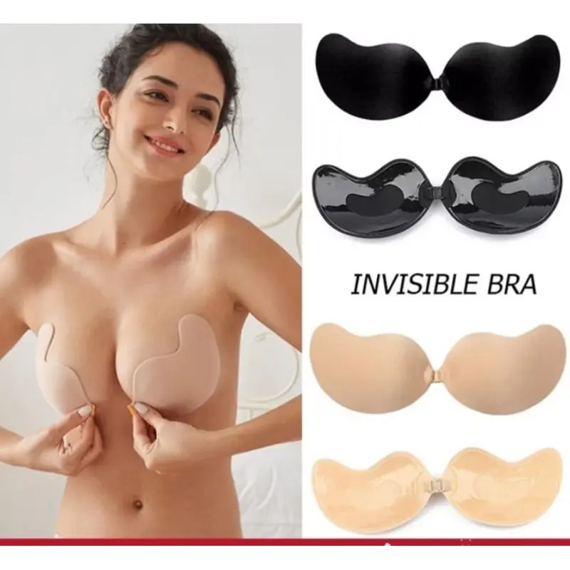 Miếng Dán Ngực Vô Hình Loại Xoài, Liền Mạch, Áo Ngực Nâng Ngực, Che Áo Ngực, Silicon, Tập Hợp Trên Cùng, Hỗ Trợ Váy Cưới Cô Dâu Và Miếng Dán Ngực