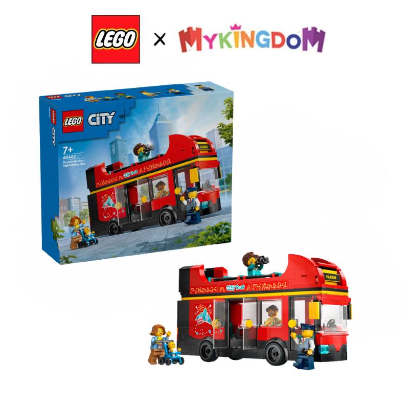 Đồ Chơi Lắp Ráp Xe Buýt Hai Tầng Màu Đỏ LEGO CITY 60407 (384 chi tiết)