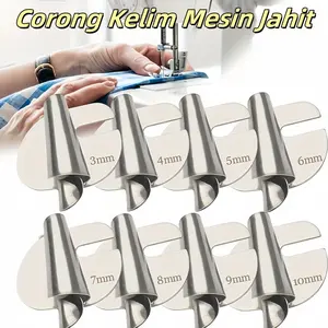 Corong Kelim Mesin Jahit High Speed Corong Lipat Praktis Sepatu Corong Lipat Mesin Jahit 3mm/4mm/6mm/8mm/10mm