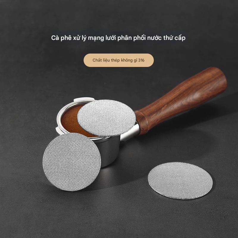 Tấm Lọc Cà Phê 2 Lớp Dày Tiện Dụng, Dụng Cụ Lưới Lọc Làm Sạch Cho Máy Pha Cafe 1.7mm 5