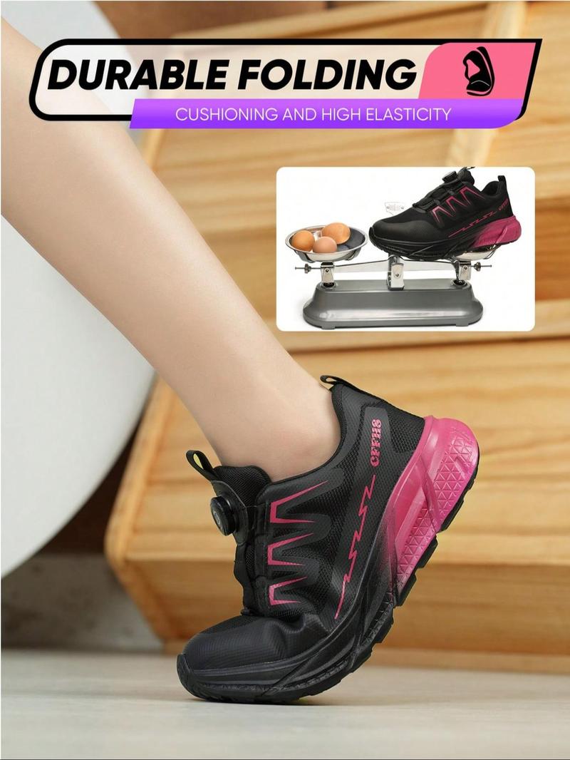 Product Introduction of Women's Waterproof Steel Toe Work Shoes, Comfortable Breathable Non-slip Safety Shoes, Anti-puncture Design Shoes for Daily Wear 3