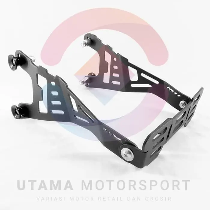 PROMO - BREKET PLAT NOMOR YAMAHA NMAX AEROX DUDUKAN PLAT NOMOR DEPAN CNC MURAH
