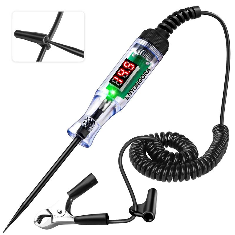 Anyongora Automotive Test Light with 3-48V LED Digital Display ...