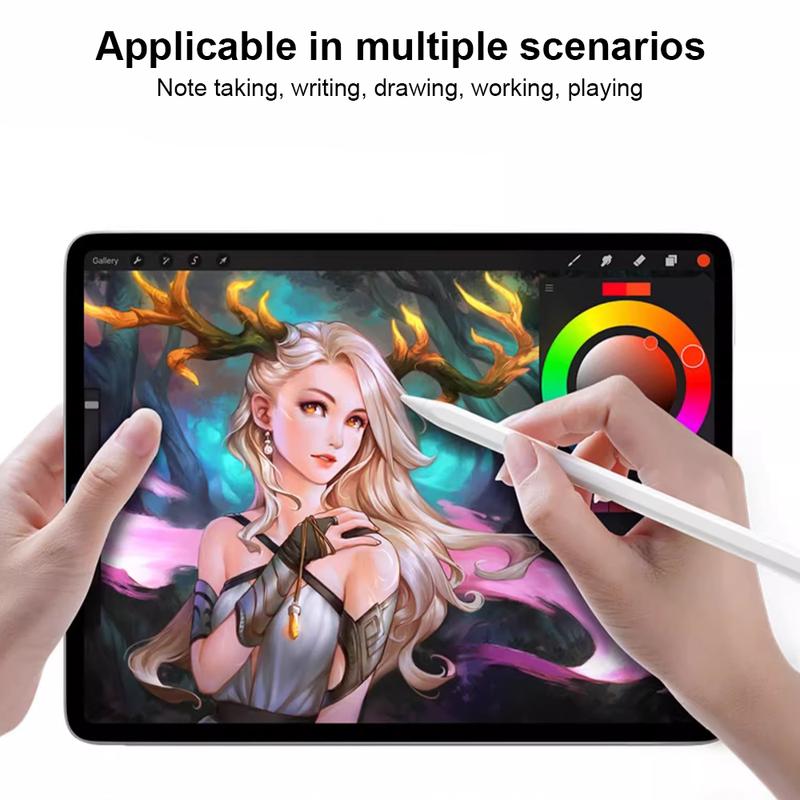Product Introduction of Stylus Pen for Android Tablet Mobile Phone Universal Touch Pen for iPhone oppo vivo Xiaomi Samsung Tablet Accessories for iPad Pencil Capacitive pen Screen writing pen For mobile phones on iOS 24