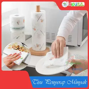 Tisu Penyerap Minyak / Tisu Kain Lap Bisa Dicuci Serba Guna Cleaning