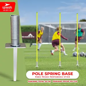 SPEEDS Stick Base Pegas Penahan Stik Tongkat Kelincahan Agility Ball Sepatu Outdoor Training Spring Base 037-10