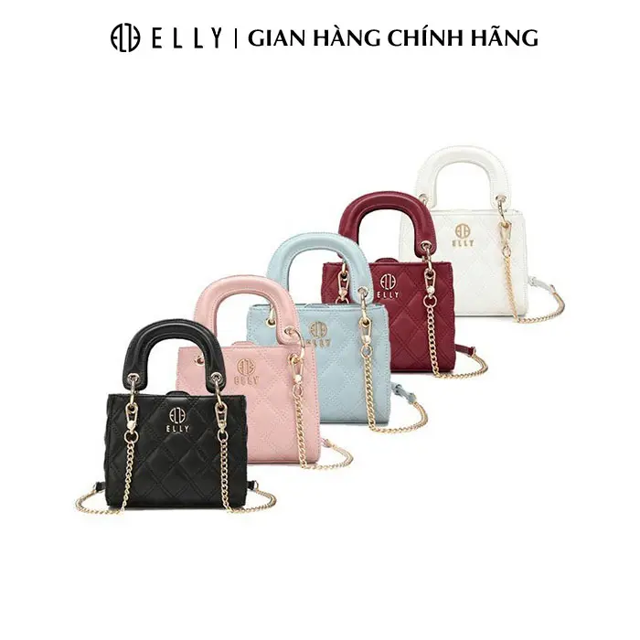 ELLY Túi Xách Da Nữ Sang Trọng Dáng Handheld Bag - EL146
