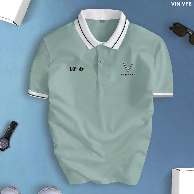 Áo Thun Polo Nam HD07 Hãng Xe Vinfast, Porsche Cổ Bẻ CVC Cá Sấu Sang Trọng - HDStore Menswear 1
