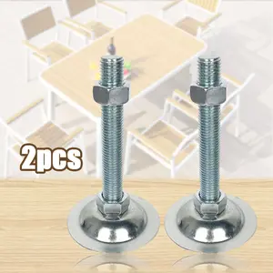 2pcs KAKI CONVEYOR M-12 ADJUSTER FOOT M-12