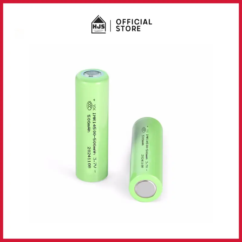 [HJS] Baterai Cas Isi Ulang /  Baterai Lithium Charger Hongli 14500 500 mAh & 18650 1200 mAh 3,7V 6
