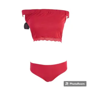 Bra Set Wanita Tanpa Kawat AVIDLOVE Tanpa Busa Half Cup Model Sabrina Pakaian Dalam/Underwear AD1989