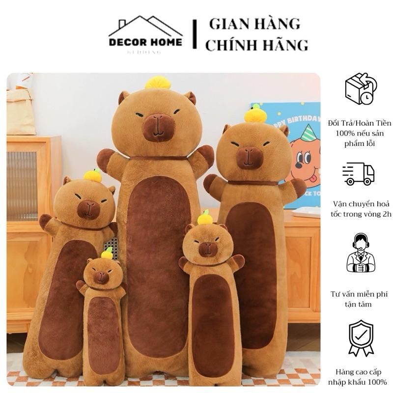 Gối ôm Capybara dáng đứng hàng siêu đẹp đủ size - Chuột lang nước capybara 0