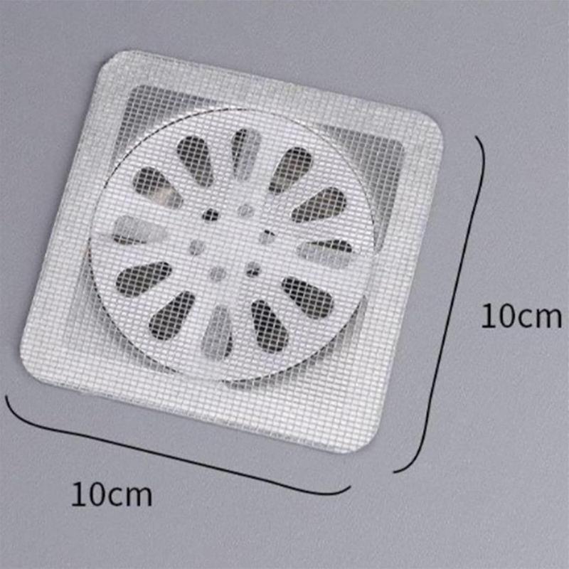 Product Introduction of Floor Drain Sticker, Disposable, Square Shape, Shower Drain Cover, for Floor Drain and Shower 1