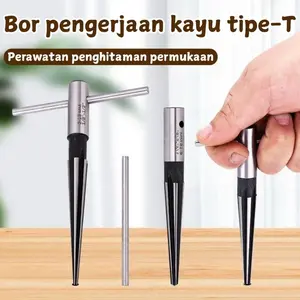 Ekspansi lubang kayu, bor listrik, bor tangan bor kayu universal, alat pembuka/talang/perbaikan papan kayu, harus dimiliki pengrajin rumah