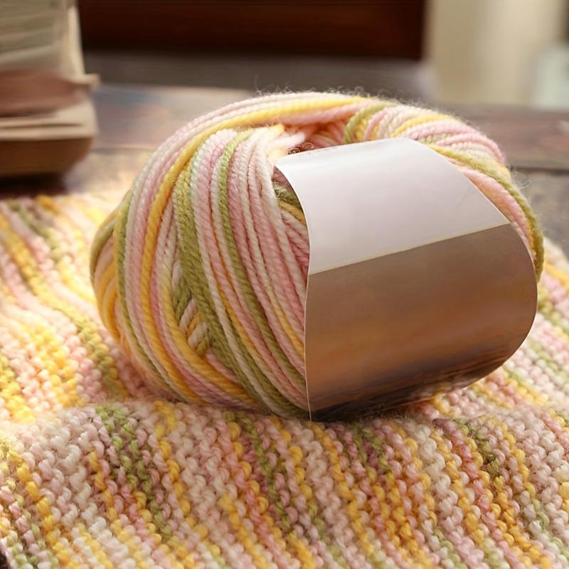 50g/Roll Sequin Mohair Yarn Soft Warm Baby Wool Crochet Yarn DIY Handmade Knitting Sweater Shawl Hat Bag Thread Sewing Supplies 8