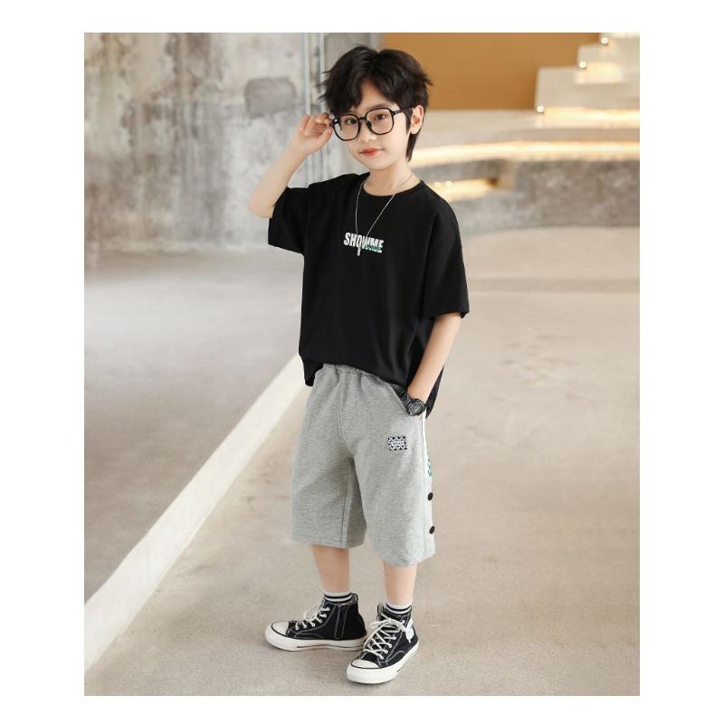 Product Introduction of Boys Shorts For Summer Hot Teen Shorts For Summer Medium And Large Children's Loose Five-point Pants Comfortable Sports 28