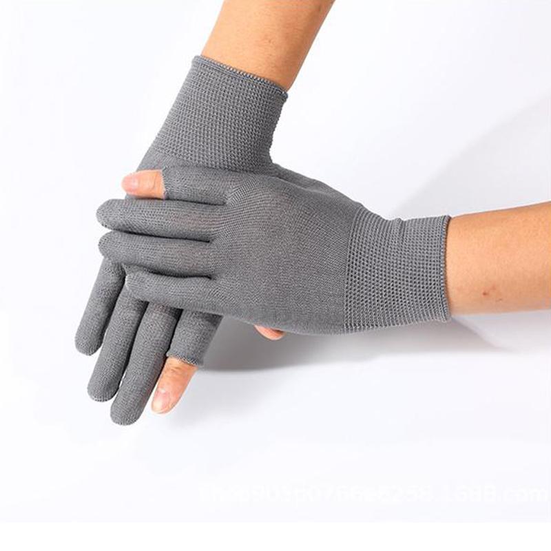 Product Introduction of Two Finger And Five Finger Nylon Gloves For Protective Women's Work Gloves 12