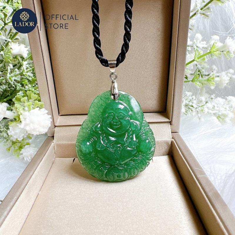 Dây Chuyền Mặt Tượng Phật Di Lặc Cho Nam Đủ Cung Mệnh - Tặng dây và móc khóa