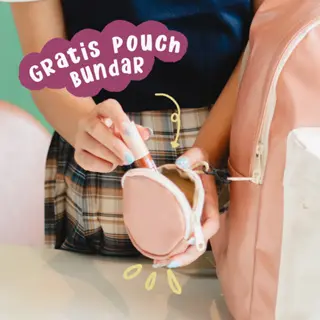 Leather Backpack Luna Two Tone Tas Kulit Ransel Sekolah Pastel Color wanita 4
