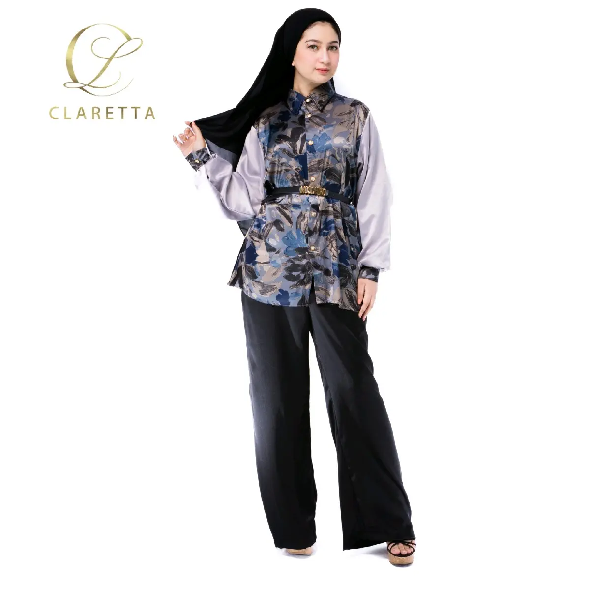 Atasan Kemeja Wanita Zenata