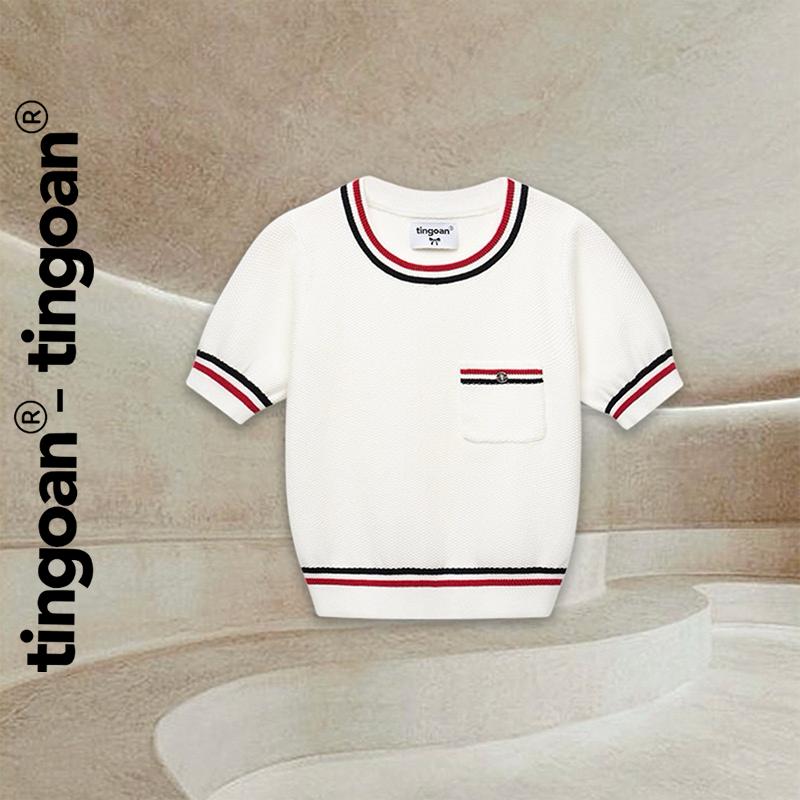 TINGOAN X TIKTOKSHOP - Áo len xù cổ tròn túi  lửng có 2 viền áo MIMI TOP PHIÊN BẢN MỚI T2/2025