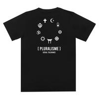Gambar ( BAYAR DI TEMPAT ) Binigue Baju Atasan Sablon 7 Warna Kaos Distro Pria Pluralisme Glow In The Dark Dtf T shirt Kaos Pria Oversize T-shirt Tees Pria Wanita Size S M L XL XXL - Hitam - ABU Premium, S dari HOUSE OF TAMBIYU Kota Administrasi Jakarta Selatan 2 Tokopedia