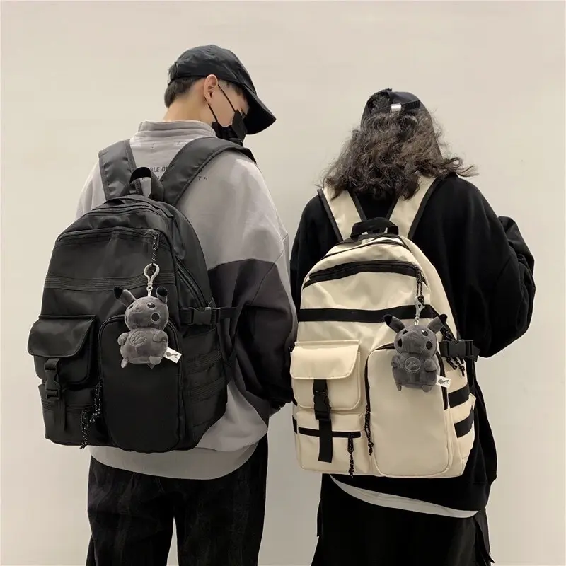Balo nam nữ nhiều ngăn đi học, đi du lịch Bag Backpack Đeo Vai 1
