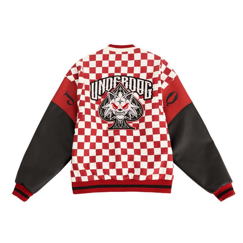  ÁO KHOÁC TAY DÀI UNISEX VẢI CHÂN CUA UNDERDOG VARSITY JACKET - HADES BRAND CHÍNH HÃNG UNISEX 