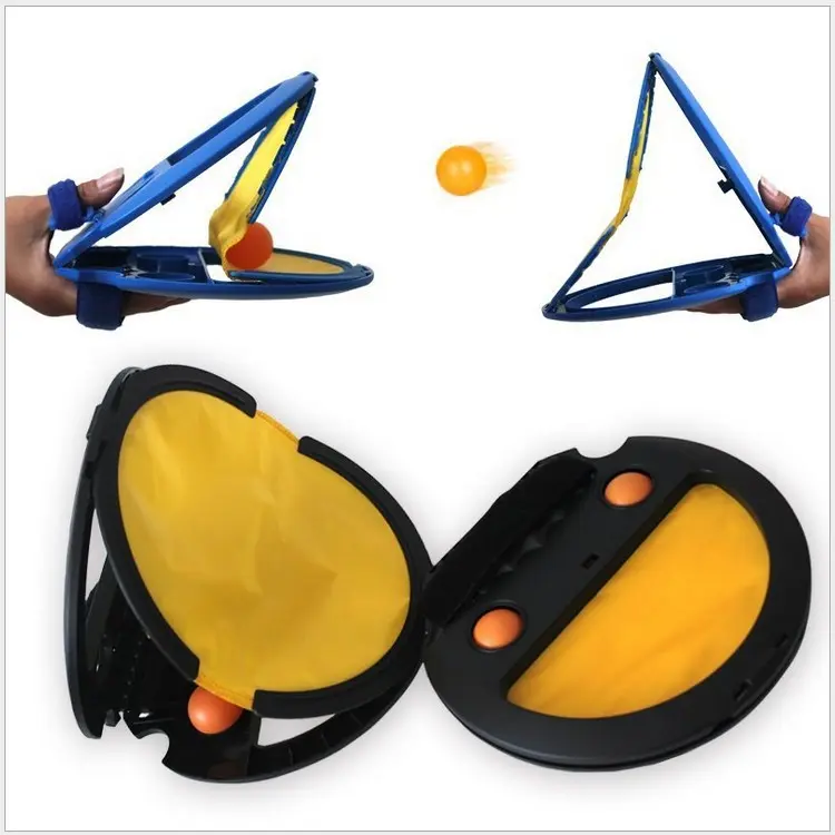 Children'S Throwing Ball Catch Ball Toy Outdoor Sports Kindergarten Clip Ball Sports Table Tennis Elastic Ball Parent-Child Interaction Toys