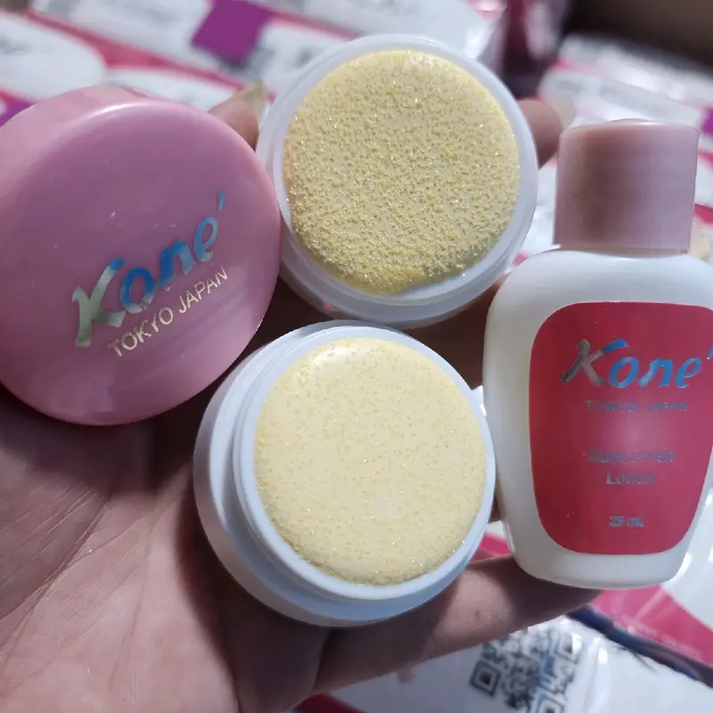 Combo 4 Hộp Kone Gồm Kem Và Nước Hoa Hồng Hổ Trợ Làm Đẹp Da Thái - Women, Son 7