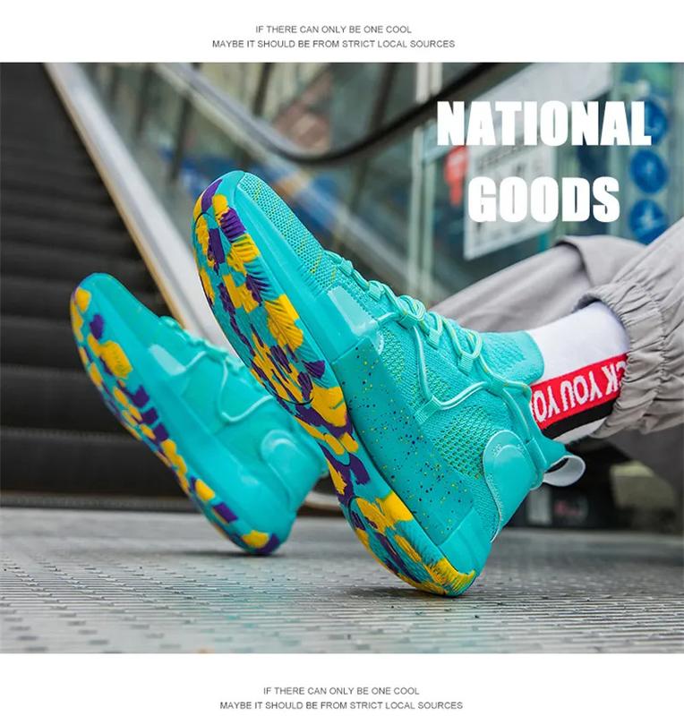 Product Introduction of Basketball shoes for men breathable sports shoes High Tops Women basketball sneakers athletics basket shoes outdoor male sneakers non-slip running shoes size 36-45 37